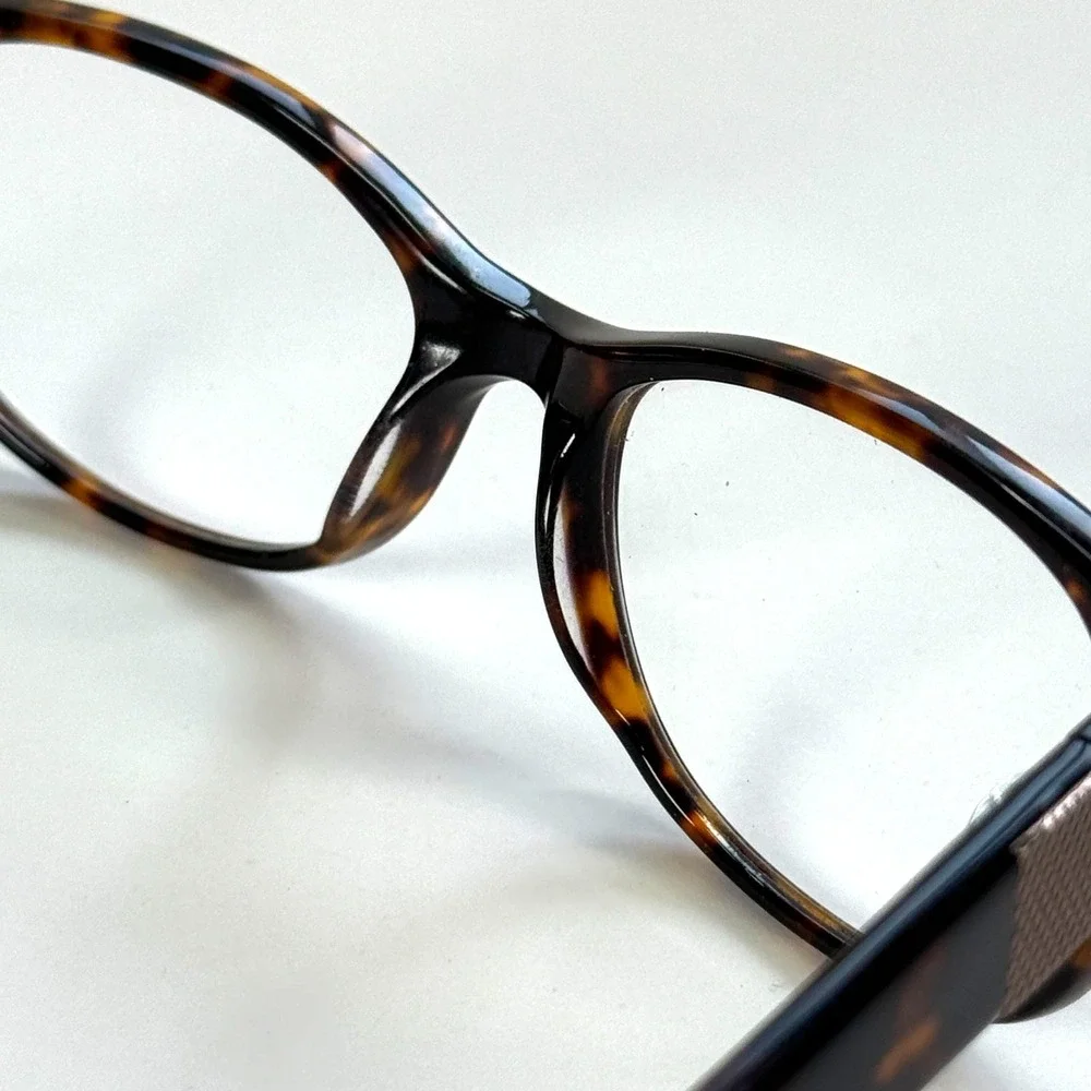 RUNWAY RETRO RR610 Eyeglasses Frame Only 50-17-130 Tortoise Shell Brown Full Rim